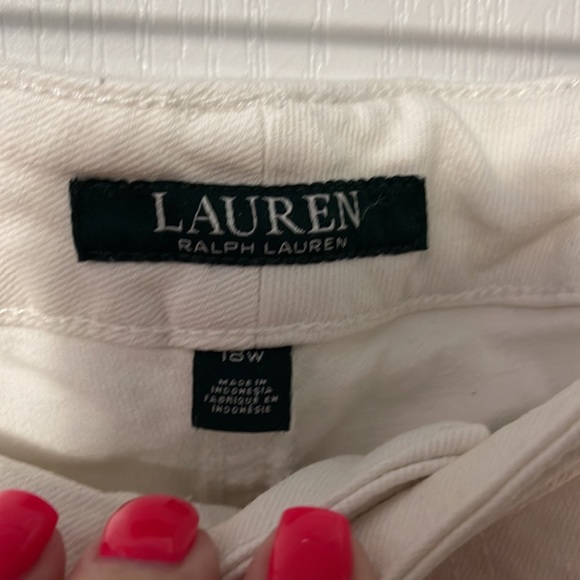 Lauren Ralph Lauren Wide Legged Crops - Picture 6 of 6